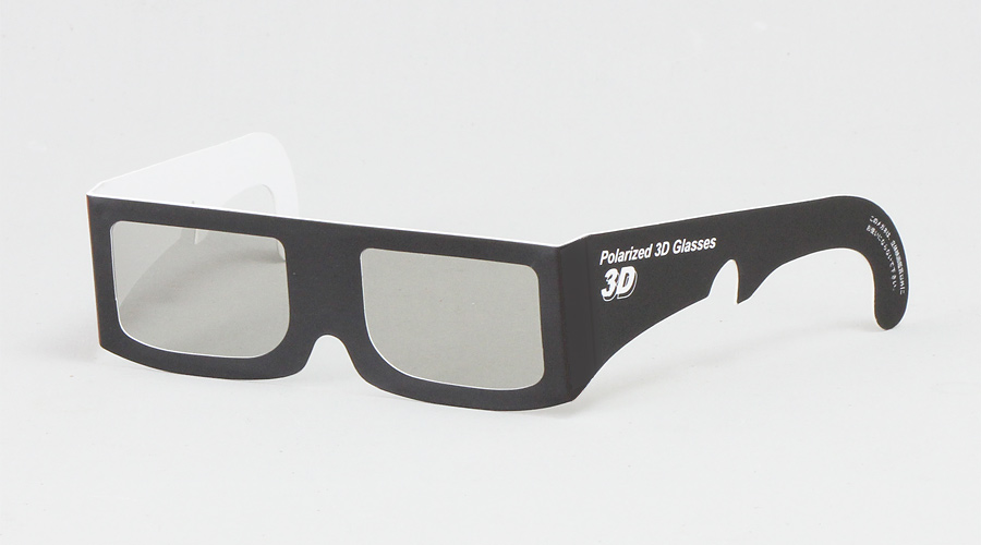 偏光式 3d立体映像メガネ 厚手高品位紙フレーム採用 技術通販 美舘イメージング