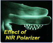 ワイヤーグリッド偏光板 IR赤外偏光フィルム