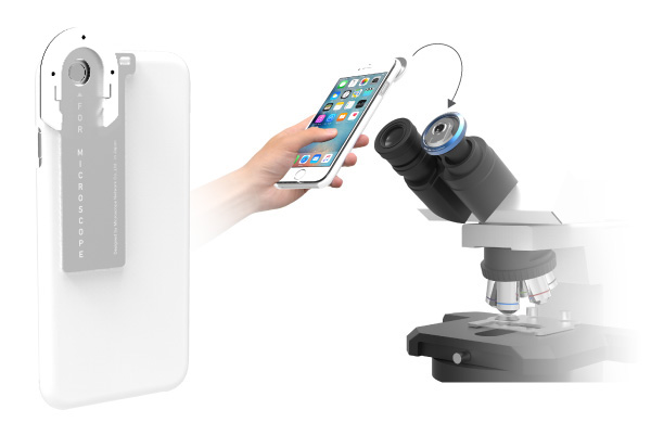 iPhone スマホ顕微鏡撮影アダプター | 技術通販 美舘イメージング