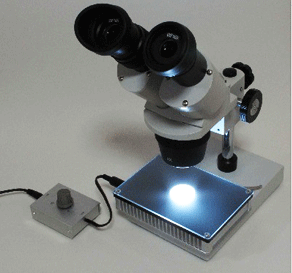 実体顕微鏡用LED透過照明