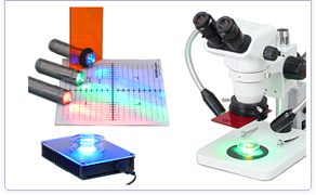 顕微鏡用LED蛍光照明装置