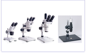実体顕微鏡　CCD顕微鏡　業務・工場ライン・工程での品質管理・計測用